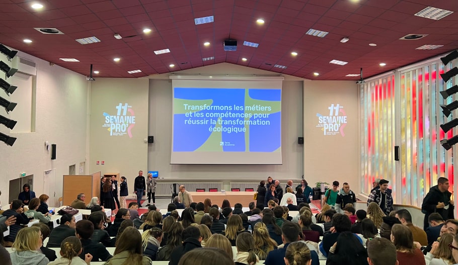 Semaine des professionnels au Lycée Professionnel Baudimont